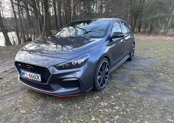 Hyundai i30 N cena 86500 przebieg: 57200, rok produkcji 2017 z Ostroróg małe 379